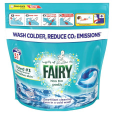 Капсули для прання дитячої білизни Fairy 3в1 Non Bio 61 шт