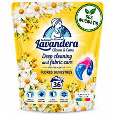 Капсули для прання Lavandera 4в1 Flores Silvestres 36 шт