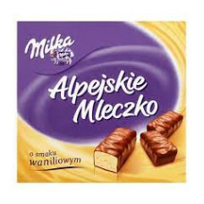 Цукерки Milka Пташине молоко ваніль 330 г/16