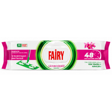 Серветки вологі Fairy Лілія для підлоги 50 шт