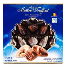 Цукерки Maitre Truffout Дари моря з горіховою начинкой 250 г/12