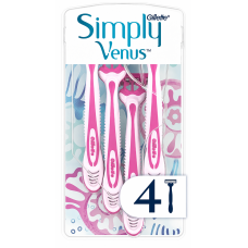 Одноразові бритви Gillette Venus Simply 3 леза 4 шт