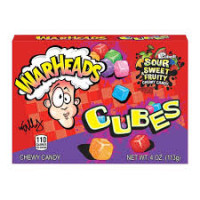 Цукерки жувальні Warheads Chewy Cubes 113 г