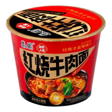 Локшина Simeite зі смаком тушкованої яловичини чашка 100 г/12