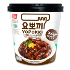 Токпоккі Yopokki Халяль з соусом чачжан у стакані 120 г