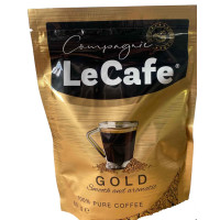 Кава розчинна Le Cafe Gold економ пакет 80 г/6