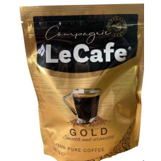 Кава розчинна Le Cafe Gold економ пакет 80 г/6