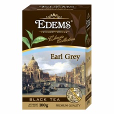 Чай чорний Edems Earl Grey середньолистовий 100 г
