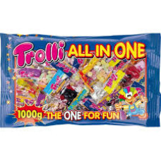 Цукерки жувальні Trolli  All in one 1 кг/6