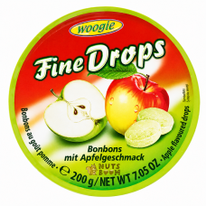 Льодяники Woogie Fine Drops яблуко 200 г