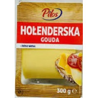 Сир твердий Pilos Gouda Holenderska нарізка 300 г