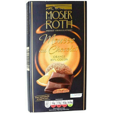 Шоколад Moser Roth чорний Orange 150 г/45