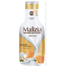 Гель для душа-піна для ванн Malizia Мед та імбир 1 л