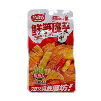 Снек Конжак Golden Mil Hot & Spicy Flavor зі свіжими пагонами бамбука 18 г/20