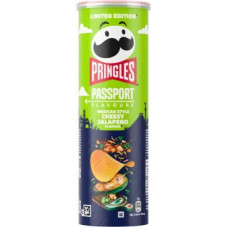 Чіпси Pringles Мексиканського сир та халапеньйо 165 г/19