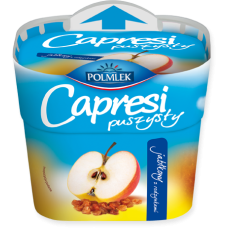 Крем-сир Polmlek Capresi яблуко родзинки 150 г/12