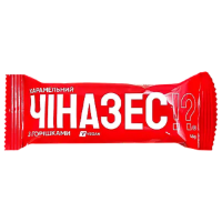 Батончик Чіназес карамельний з горішками 45 г
