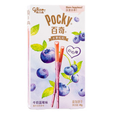 Печиво Glico Pocky з молочним кремом і журавлиною 45 г/10