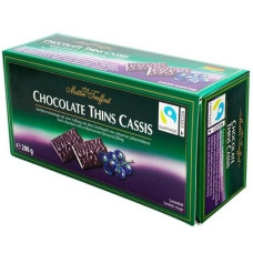 Шоколад Maitre Truffout чорний з чорною смородиною 200 г/16