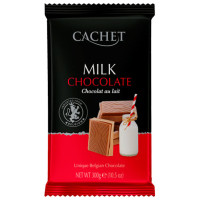 Шоколад Cachet молочний 300 г/12