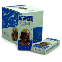 Шоколад Coral Дубайський молочний з фісташкою та кадаїфі 100 г/12