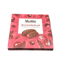 Конфеты Meltie шоколадная вишня 190 г/12