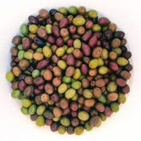 Оливки Kalimera Джамбо асорті з кісточкою 3 види 250 г