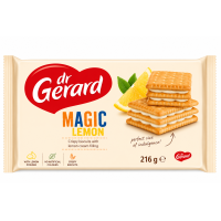 Печиво Dr.Gerard Magac Lemon з лимонною начинккою 216 г