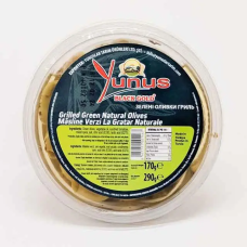 Оливки зелені Yunus гриль 170 г/18