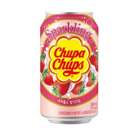 Напій газований Chupa Chups зі смаком полуниця з вершками 345 мл