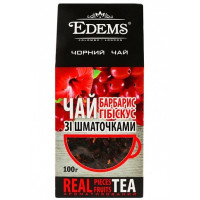 Чай чорний Edems Барбарис та Гібіскус крупнолистовий 100 г