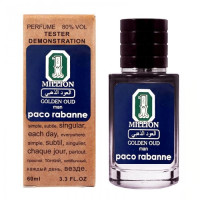 Тестер Paco Rabanne 1 Million Golden Oud для мужчин 60 мл