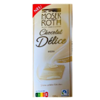 Шоколад Moser Roth білий Delice Weiss 150 г/45