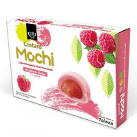 Тістечко Моті Q Brand з кремово-малиною начинкою 168 г/12