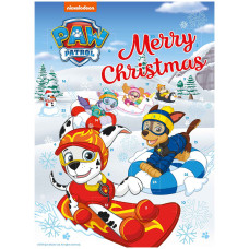 Шоколадний Адвент календар Windel Paw Patrol Merry Christmas 75 г