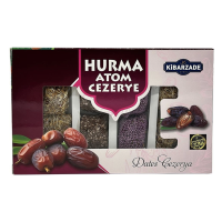 Цукерки Kibarzade Hurma Atom Cezerye Фінік микс 125 г