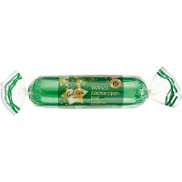 Батончик марципановий Goldora у чорному шоколаді з горіхом 125 г