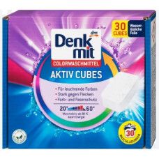 Таблетки для стирки Denkmit Colorwaschmittell Cubes 30 шт/10