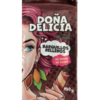 Вафельні трубочки Donna delicia шоколадні 150 г