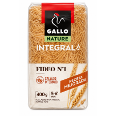 Макарони Gallo Nature Integral Fideo 1 Вермішель цільнозернова 400 г