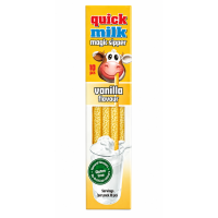 Трубочки для молока Quick milk Ваніль 60 г
