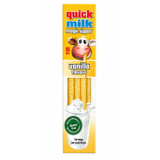 Трубочки для молока Quick milk Ваніль 60 г