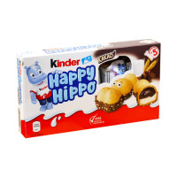 Батончик Kinder Happy Hippo шоколадный 103,5г/10