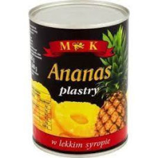 Ананас M&K консервований кільцями 565 г