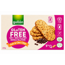 Печиво Gullon Desayuno Choc-chips без глютену вівсяне 220 г