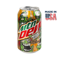 Напій газований Mountain Dew Maui Burst з тропічним ананасом з/б 355 мл/12