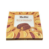 Цукерки Meltie шоколадні апельсин 190 г/12