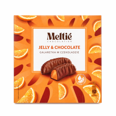 Цукерки Meltie шоколадні апельсин 190 г