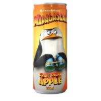 Напій газований безалкогольний The Drinks Madagascar зі смаком яблоко 250 мл/24