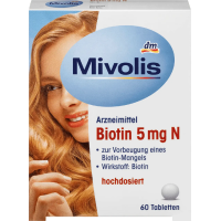 Біологічно активна добавка Mivolis Biotin 5 mg 60 шт